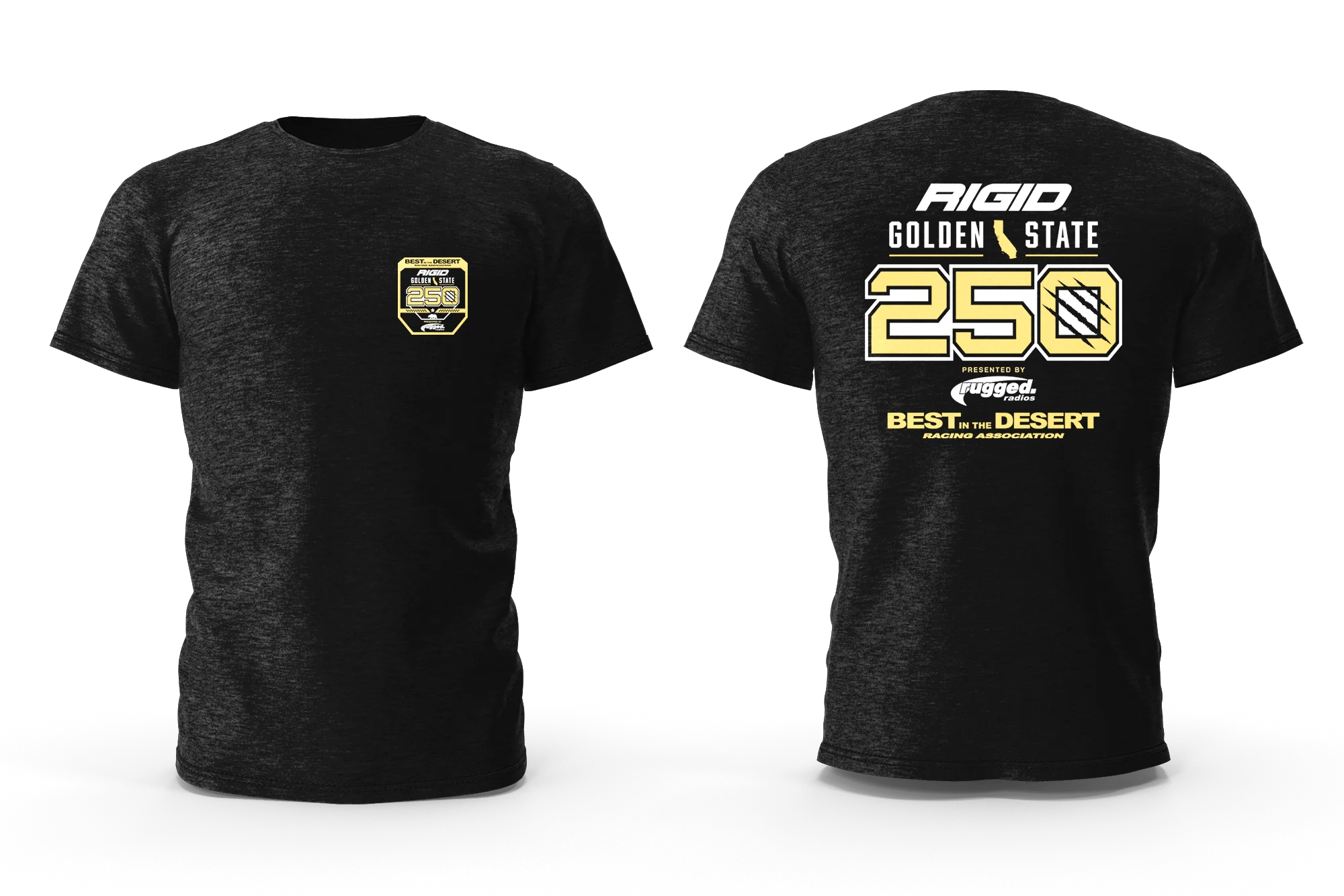 Golden State 250 shirt mockup
